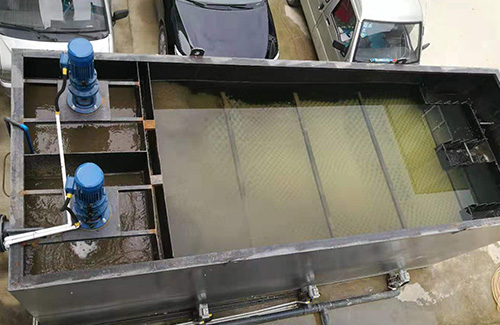 接觸氧化池、絮凝沉淀工藝